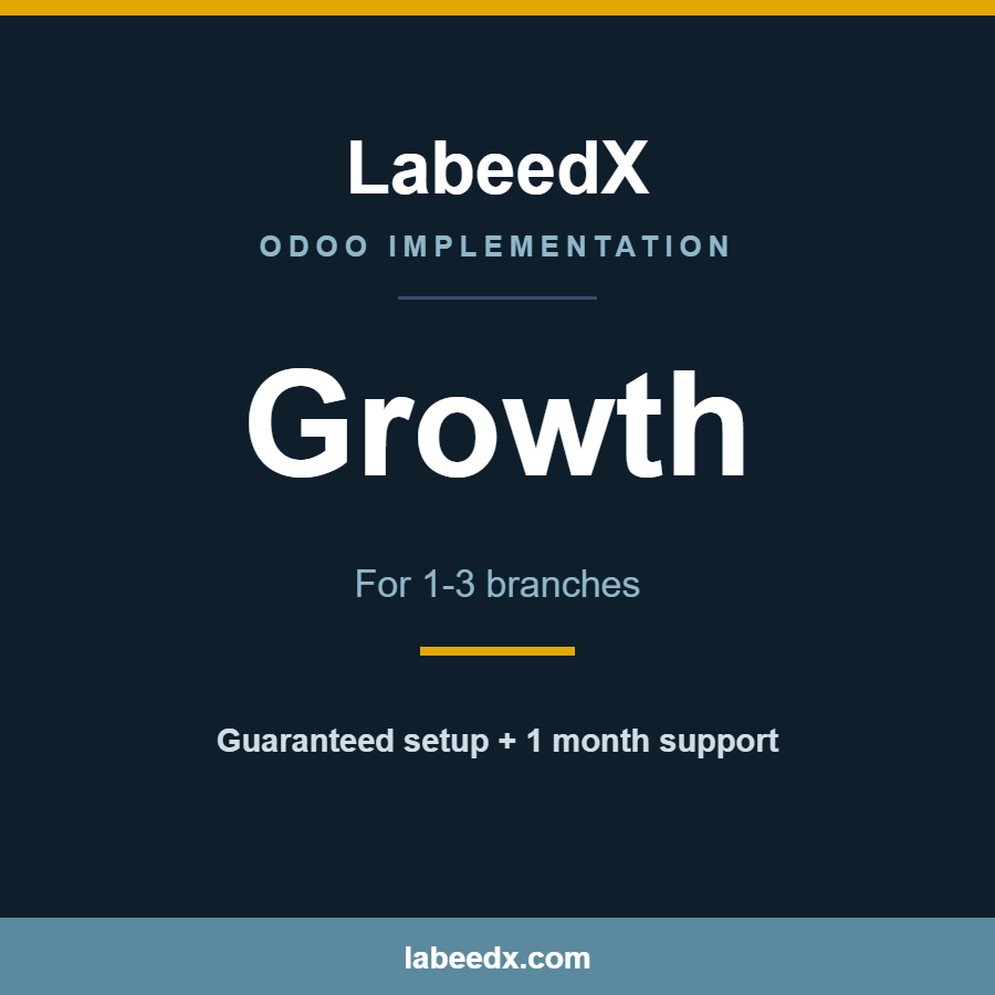Growth — Odoo Implementation